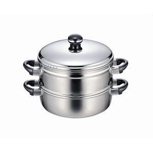 送料無料! IH対応 19-0クロムステンレス給食缶(汁食缶)20L・30cm(1