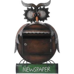 不二貿易 アニマルポスト フクロウ NA12A481 メーカー直送 代引不可 北海道沖縄離島不可