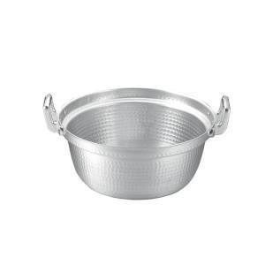 DON /即納/ アルミ 料理鍋 54cm 日本製 / 打出料理鍋 両手鍋 円付鍋 段