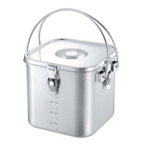 給食缶 日本製 ステンレス 運搬用 18-8ステンレス製 30cm 20.0L 20L