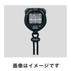 セイコー SEIKO デジタルストップウォッチ(ソーラー充電型) ブラック 2-9869-01 SVAJ001の商品画像