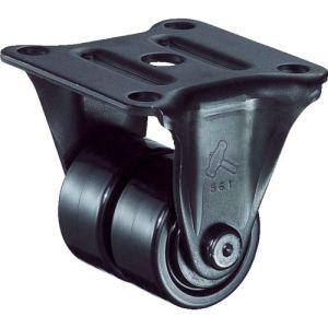 ハンマーキャスター 550R-NRB38BAR01 低床式中荷重用固定双輪ナイロンB車 38mm