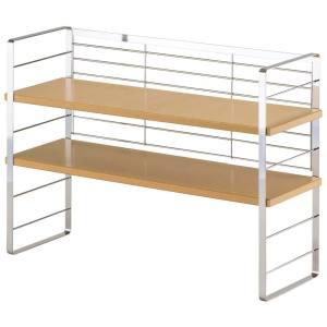 下村企販 ステンレス棚の出窓シェルフ 幅58 38019 キッチン 台所