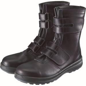 シモン 8538 安全靴 マジック式 黒 25.0cm 8538N-25.0