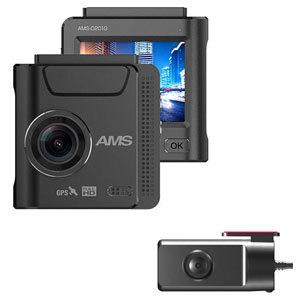 アムス AMS AMS-D201G 専用リアカメラ搭載 ワンボディ型ドライブレコーダー