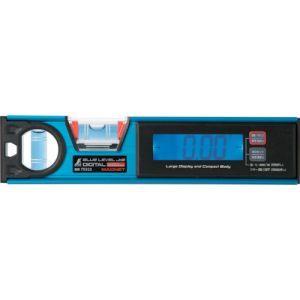 シンワ測定 75322 ブルーレベル Jr. 2 デジタル 220mm 防塵防水 マグネット付