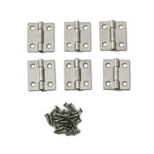 ハイロジック 17490 ステンレス蝶番 25mm 6枚入 00017490-001