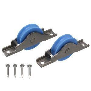 ハイロジック 72593 LP戸車 ステン枠 36mm 丸 2個入 00072593-001