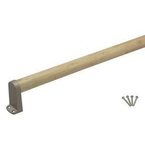 ハイロジック 97254 木製手すり タテ ヨコ兼用 600mm 00097254-001