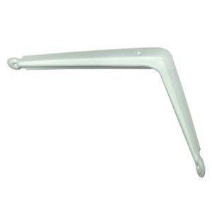 ハイロジック 98135 ホワイト棚受 200mm x250mm 1本入 00098135-001