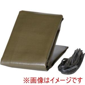 萩原 DAI-2 ターピー 軽トラックシート大地 2号サイズ ОDグリーン 2.3m×3.5mの商品画像