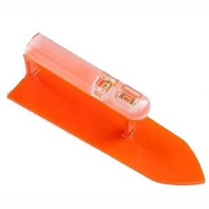 ビッグマン コテレベ210mm水平器付左官鏝 オレンジ