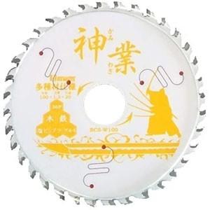 【メール便選択可】ビッグマン BCS-W100 神業チップソー 多種材用 100mm