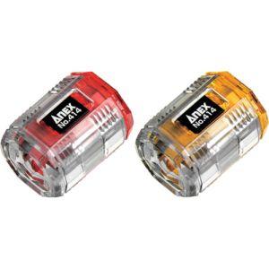 【メール便選択可】アネックス 414-RY マグキャッチMINI 2個入 赤黄 兼古製作所