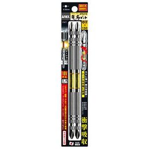 【メール便選択可】アネックス ARTM-2150 龍靭ビット2本組 両頭+2×150 Anex 兼古...