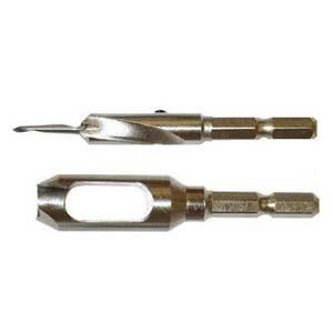 スターエム 58S-S3510 皿取錐&埋木錐 普通鋼 メッキ仕上げ セット 3.5X10X10 STAR-M