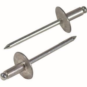 ロブテックス NSA56LFMP エビ ブラインドリベット ラージフランジ アルミニウム スティール製 5-6 25本入 エコパック