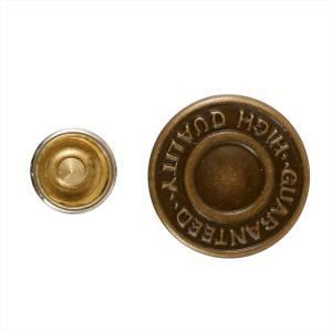 KIYOHARA SUN15-26 サンコッコー ジーンズタックボタン 17mm アンティックゴールド 清原