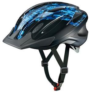 オージーケーカブト OGK WR-J チャイルドメット デジタルブルー