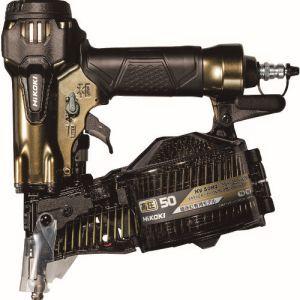 値下げしました！日立ハイコーキ　NV90HR2  ハイゴールド HiKOKI（ハイコーキ） 高圧ロール釘打機 NV90HR2(S) 金色 ハイゴールド