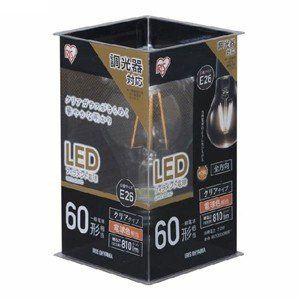 アイリスオーヤマ LDA7L-G/D-FC LEDフィラメント電球 E26 60形相当 電球色 調光...
