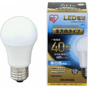 LED電球 E26 全方向 40形相当 昼白色 LDA4N-G/W-4T5