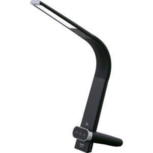 LEDデスクライトQi充電シリーズ 縦置きタイプ 調光・調色 LDL-QLDL-B （ブラック）の商品画像