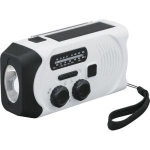 手回し充電ラジオライト JTL-29 ホワイトの商品画像