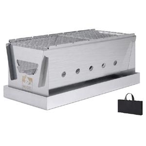 アイリスオーヤマ CBBQ-500 ヒューゲル コンパクト BBQコンロ 幅51cm 3-4人用