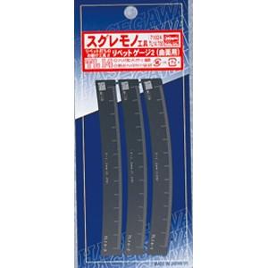 【メール便選択可】ハセガワ TL14 リベット ゲージ2 曲面用