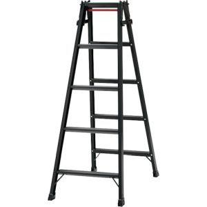 ハセガワ RHB-15 ハシゴ兼用脚立 ブラックレーベル RHB-15 1003  メーカー直送 代...