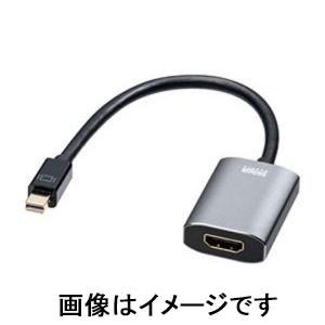 サンワサプライ SANWA SUPPLY ミニDisplayPort-HDMI 変換アダプタ HDR対応 ブラック 15cm AD-MDPHDR01｜akibaoo