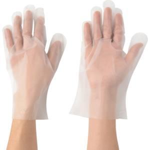 アトム 1720-100M ポリエチレン手袋 Mサイズ 100枚入 ATOM