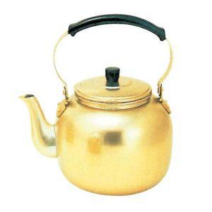 アカオ しゅう酸アルマイト湯沸 10L 大型ケトル 業務用やかん ガス火