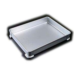 AKAO システムバット 小 50 餃子バット ○【TKG】アカオアルミ システムバット(餃子バット) 50大/AKAO/9