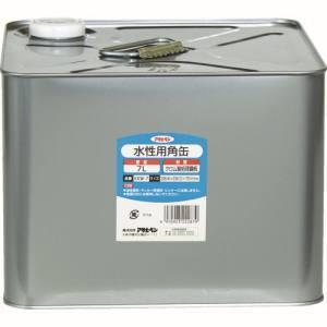 アサヒペン 水性用角缶 7L 222879｜あきばおー ヤフーショップ