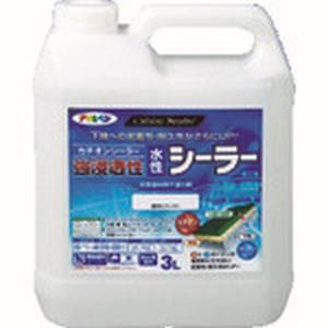 アサヒペン 強浸透性水性シーラー3L クリヤ 458179