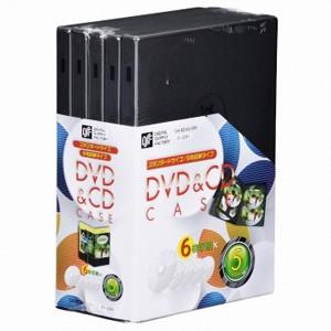 オーム電機  OA-RDV6-5PK DVD＆CDケース 6枚収納×5個パック 01-3291｜akibaoo