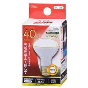 オーム電機 LED電球 ミニレフランプ形 40形相当 E17 電球色 LDR3L-W-E17 A9 06-0767