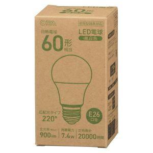 オーム電機 LDA7N-G AG56 LED電球 E26 60形相当 昼白色 063154