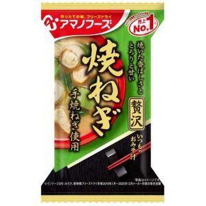 アマノフーズ いつものおみそ汁 贅沢 焼ねぎ 8.7g｜akibaoo