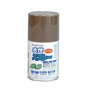 アトムペイント 水性スプレー 100ml バーントアンバー