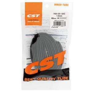 【メール便選択可】チェンシン CST 自転車 チューブ WO 700×25 32C 48mm 英式 ...