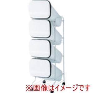 RISU GBBH027 分別ペール Nスムーススタンドダストボックス 多段式4段 ホワイト メーカ...