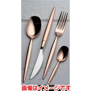 ラッキーウッド 12500 18-10 ステンレス ミルトア ピンクゴールド デザートナイフ共柄 鋸