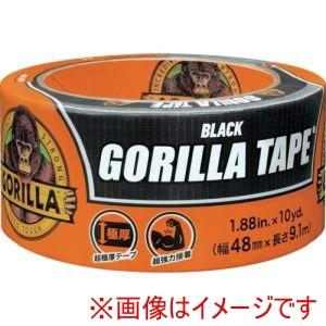 呉工業 NO1788 強力補修テープ ゴリラテープ ブラック 48mm×9.1m×厚さ0.43mm