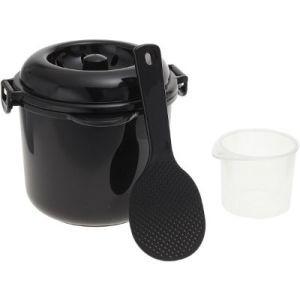 カクセー 電子レンジ専用炊飯器 備長炭入り ちび...の商品画像