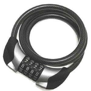 その他 AAAA サギサカ サギサカ 4桁ダイヤルワイヤーロック 90cm 43991 43991