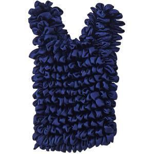 サワフジ ストレッチエコバッグ S ネイビーブルー EB-60-NBL