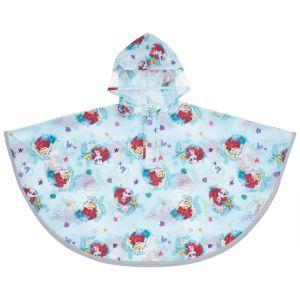 【メール便選択可】スケーター アリエル ディズニー キッズレインポンチョ 身長80〜100cm用 R...